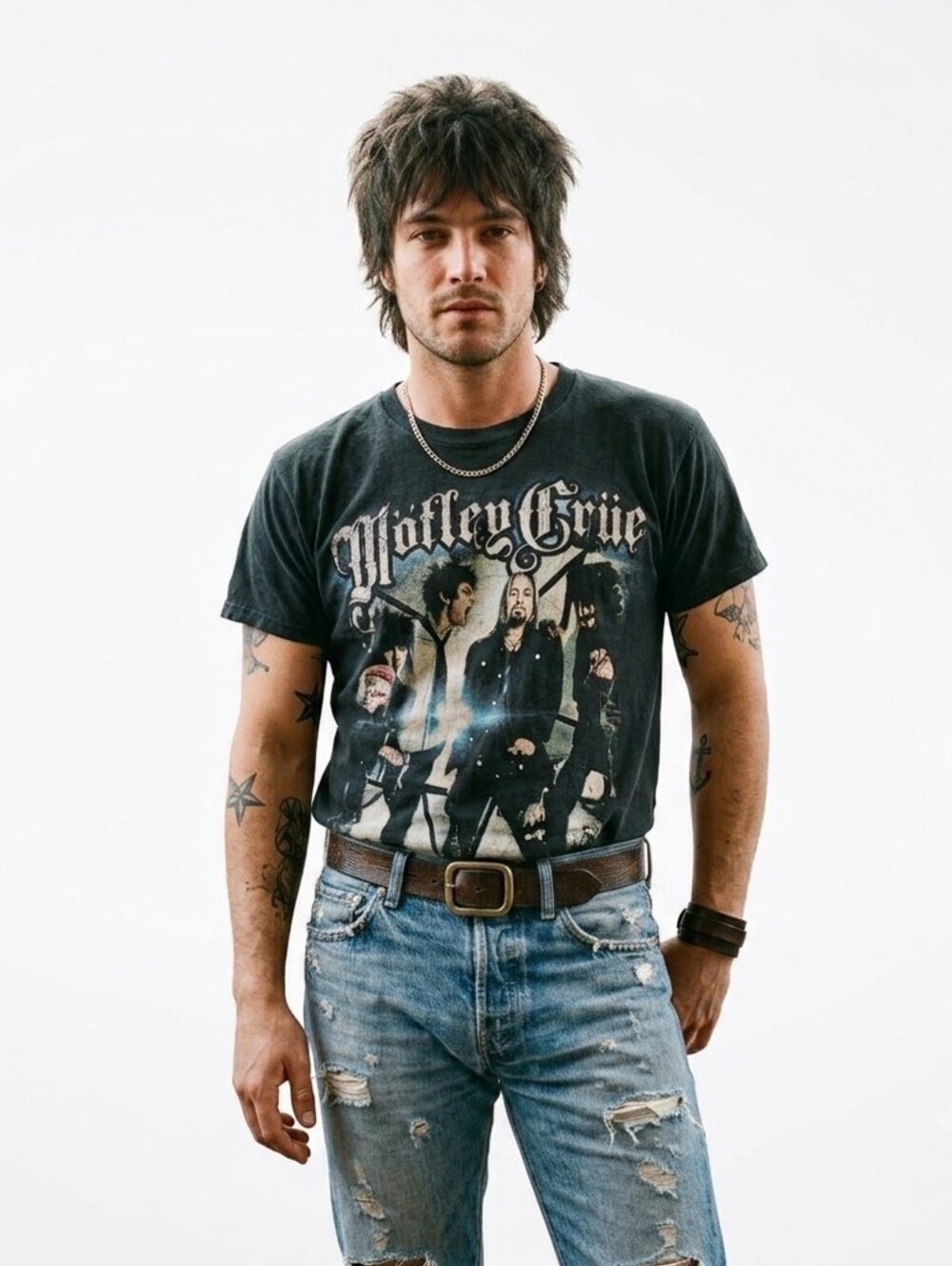 Motley Crue 2012 "The Tour" Concert T-Shirt - Medium